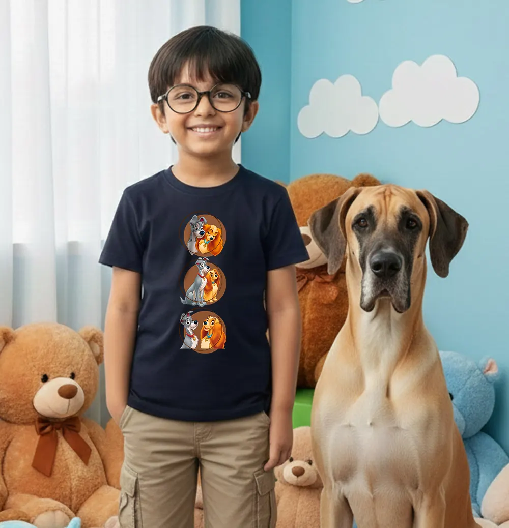 Dog themed kids T-shirt for boys