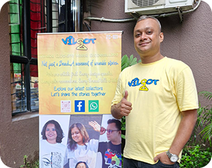 Vilgot Clothing founder Rohit portrait