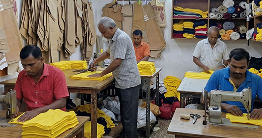 Premium T-shirt manufacturing at Vilgot Clothing